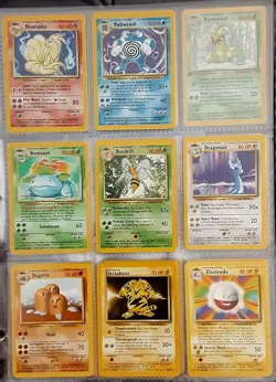 Pokemon TCG Base Set, Fossil, Jungle Vintage Holo & Non Holo Cards - Image 2