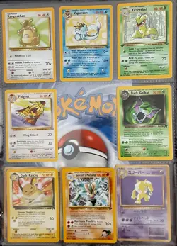 Pokemon TCG Base Set, Fossil, Jungle Vintage Holo & Non Holo Cards - Image 4