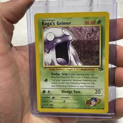 Koga's Grimer 78/132 - Gym Challenge - VINTAGE WOTC POKEMON CARD - NM Nintendo - Image 1