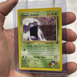 Koga's Grimer 78/132 - Gym Challenge - VINTAGE WOTC POKEMON CARD - NM Nintendo - Image 2