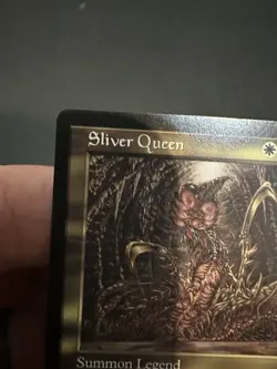 Magic the Gathering Sliver Queen Stronghold 1998 Reserved List Card - Image 3