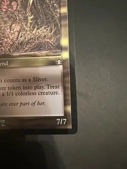 Magic the Gathering Sliver Queen Stronghold 1998 Reserved List Card - Image 5