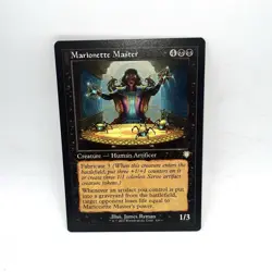 Marionette Master Retro Frame Commander The Brothers War MTG Magic The Gathering - Image 1