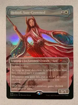 Heliod, Sun-Crowned FOIL Full Art - Secret Lair Drop - NM EN SLD 214 - MTG Magic - Image 1