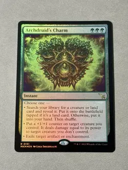 Archdruid's Charm - Foil - MTG Murders at Karlov Manor NM - Image 1