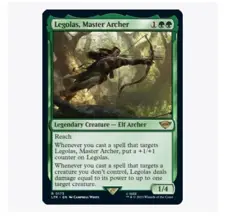 Legolas, Master Archer MTG The Lord of the Rings: 0173 Regular - Image 1