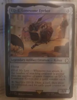 Magic the Gathering ED-E, Lonesome Eyebot (Surge Foil) Universes Beyond Fallout - Image 1