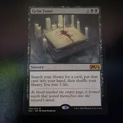 Grim Tutor 103/274 Core Set 2021 Sorcery Mythic Regular Black English MTG - Image 1