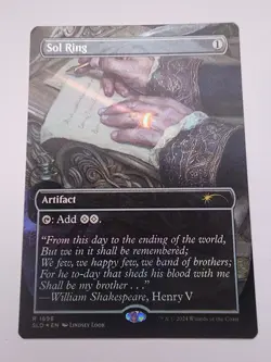 Sol Ring (1696) (Rainbow Foil) Secret Lair Drop Foil - Image 1