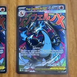 Pokemon TCG Mega Charizard X EX #023 Black Star Promo UPC - Image 3