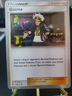 GUZMA 115/147 - Magnus Pedersen - 2018 World Championship - POKEMON CARD - NM - Image 1