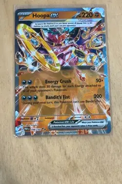 Hoopa ex Double Rare SV04: Paradox Rift 098/182 NM Holofoil Pokemon - Image 1
