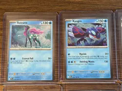 Pokemon TCG Lot Of 12 Cosmos Holo Promo Suicune, Raikou, Riolu Kirlia Ralts NM/M - Image 2