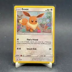 Pokemon Tcg Eevee Sun & Moon Black Star Promo #SM184 Holo NM - Image 1