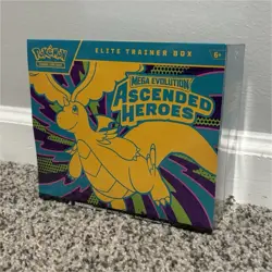 Pokemon Elite Trainer Box Mega Evolution Ascended Heroes Dragonite - Image 1