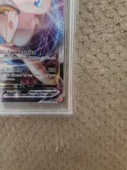 2021 Pokemon Fusion Strike Mew VMAX #114 PSA 10 GEM MINT Full Art - Image 5