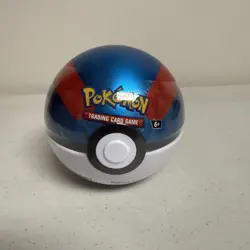 Pokeball Tin Pack Luxury Ball Factory Sealed Pokemon TCG 3 PACKS. Ding See Pics - Image 1