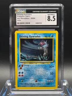 CGC 8.5 NM/MINT+ ✨ - Shining Gyarados 65/64 Neo Revelation Holo - 2001 Pokemon - Image 1
