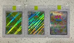 God Pack! Venusaur ex 198/165 Ivysaur 167/165 Bulbasaur 166/165 Pokemon 151 NM - Image 1
