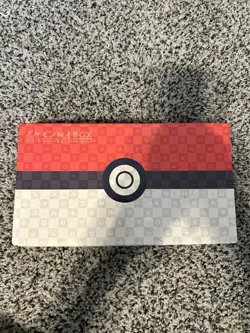 Pokemon Japanese Stamp Box - NO PROMOS - Box, Deck And Postcards Included - Image 1