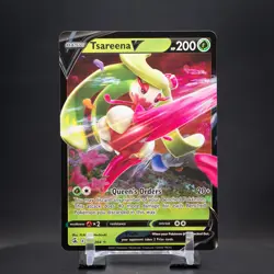 Tsareena V 021/264 HOLO ULTRA RARE | SWSH08 Fusion Strike | Pokemon TCG NM - Image 1