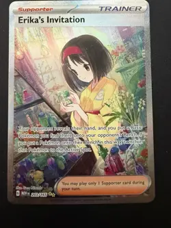 Erika's Invitation 203/165 Pokemon 151 Special Illustration Rare Pokemon TCG - Image 1