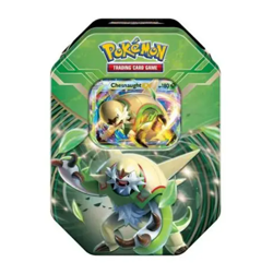Sealed NEW Pokemon 2014 Chesnaught EX Kalos Power Tin Vintage booster packs - Image 1