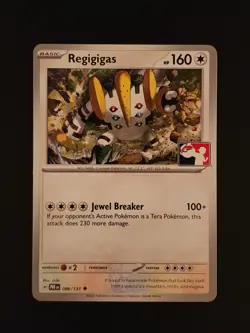 Regigigas Non-Holo - NM - Pokemon Prize Pack Series 7 Stamped - Image 1