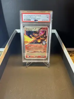 2009 Pokemon Platinum Charizard G Lv. X Supreme Victors-Holo PSA NM 7 - Image 1