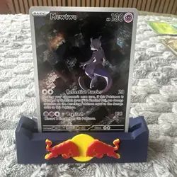 Pokemon TCG Mewtwo SVP052 151 UPC Promo Illustration Rare N Mint - Image 1