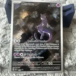 Pokemon TCG Mewtwo SVP052 151 UPC Promo Illustration Rare N Mint - Image 2