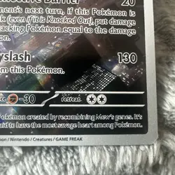 Pokemon TCG Mewtwo SVP052 151 UPC Promo Illustration Rare N Mint - Image 4