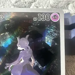 Pokemon TCG Mewtwo SVP052 151 UPC Promo Illustration Rare N Mint - Image 5