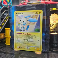 Minun Secret Wonders Pokemon TCG 32/132 Diamond & Pearl Rare - Image 2