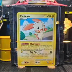 Plusle Secret Wonders Pokemon TCG 36/132 Diamond & Pearl Rare - Image 1