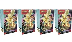 4 x Pokemon TCG: Mega Evolution-Ascended Heroes Booster Bundle (6 Packs) PRESALE - Image 1