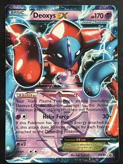 Pokemon Deoxys EX Promo - Team Plasma Tin - BW82 LP - Image 1