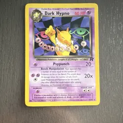 Pokemon TCG Dark Hypno 26/82 Team Rocket Rare Regular Unlimited English - Image 1