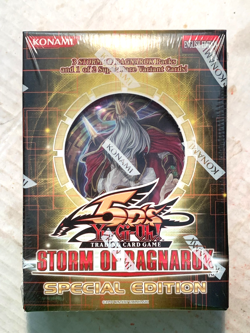 yugioh Storm of Ragnarok Special Edition Box | 3 Packs + 1 Card Factory Sealed - Image 1