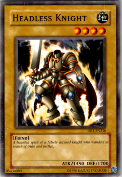 Headless Knight - DB1-EN248 - Common - Unlimited Edition x1 - Lightly Played - Image 1