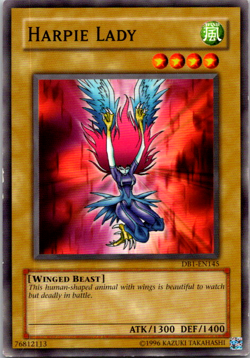 YUGIOH Harpie Lady DB1-EN145 - Image 1