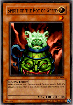 Spirit of the Pot of Greed IOC-009 Unlimited - Yu-Gi-Oh! TCG Common - Image 1