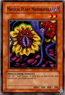 Magical Plant Mandragola MFC-072 Unlimited - Yu-Gi-Oh! TCG Common - Image 1
