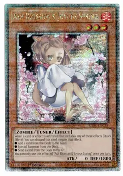 Yu-Gi-Oh! Ash Blossom & Joyous Spring (Alt Art) Quarter Century Euro RA04-EN025 - Image 1