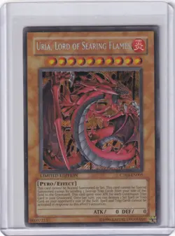 Uria, Lord of Searing Flames - CT03-EN005 - Secret Rare - Limited - Yu-Gi-Oh NM - Image 1