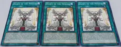 Yugioh 3x Dawn of the Herald GLD5-EN044 Common Limited Edition Near Mint Playset - Image 2