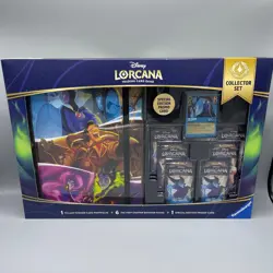 Disney Lorcana First Chapter Collector Set Bundle - 6 Packs, Portfolio, & Promo - Image 2