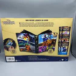 Disney Lorcana First Chapter Collector Set Bundle - 6 Packs, Portfolio, & Promo - Image 3