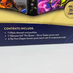 Disney Lorcana First Chapter Collector Set Bundle - 6 Packs, Portfolio, & Promo - Image 5