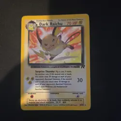 Dark Raichu 83/82 | Team Rocket | Holo Pokemon Card HP - Image 4